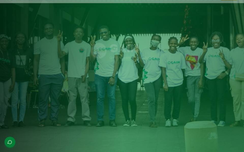 Green Awareness International website preview